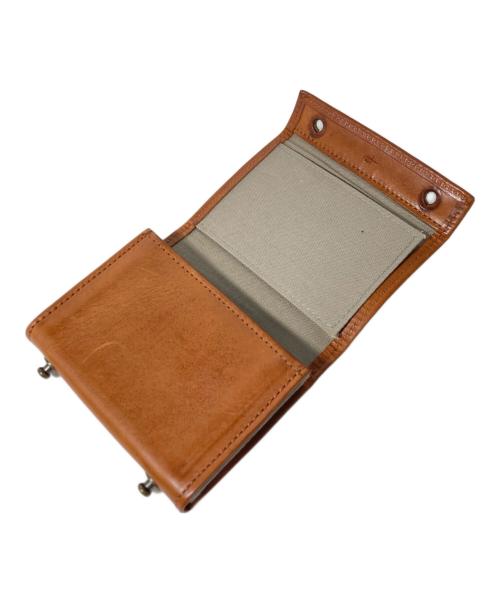 M+（エムピウ）m+ (エムピウ) 財布 ブラウンの古着・服飾アイテム