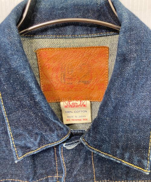 EVISU（エヴィス）EVISU (エヴィス) 1st typeデニムジャケット インディゴ サイズ:38の古着・服飾アイテム