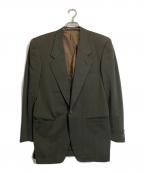 GIANNI VERSACEジャンニ・ヴェルサーチ）の古着「1Bテーラードジャケット」｜グリーン