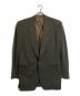 GIANNI VERSACE（ジャンニ・ヴェルサーチ）の古着「1Bテーラードジャケット」｜グリーン