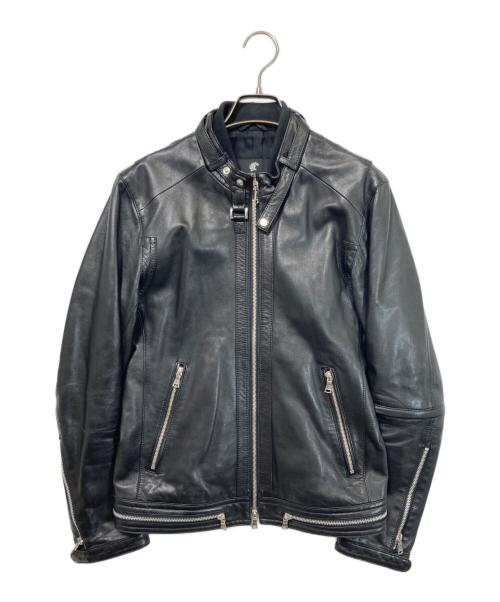 LOVELESS（ラブレス）LOVELESS (ラブレス) シングルライダースジャケット ブラック サイズ:Mの古着・服飾アイテム