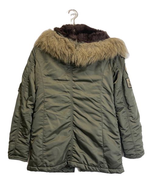 Hysteric Glamour（ヒステリックグラマー）Hysteric Glamour (ヒステリックグラマー) N-3Bタイプコート オリーブ サイズ:FREEの古着・服飾アイテム