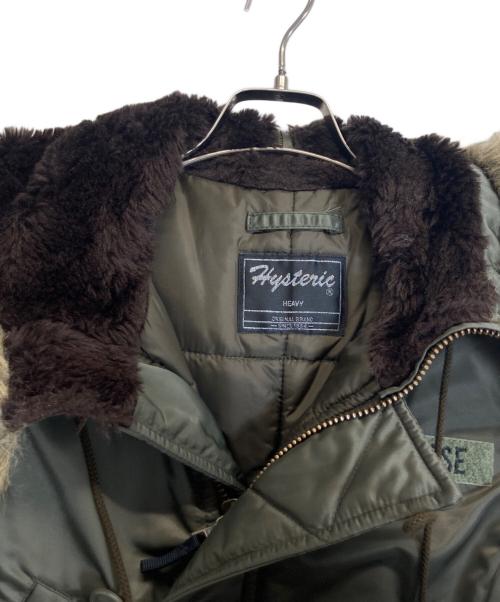 Hysteric Glamour（ヒステリックグラマー）Hysteric Glamour (ヒステリックグラマー) N-3Bタイプコート オリーブ サイズ:FREEの古着・服飾アイテム