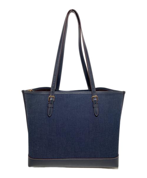 COACH（コーチ）COACH (コーチ) モリー トートバッグ ネイビーの古着・服飾アイテム