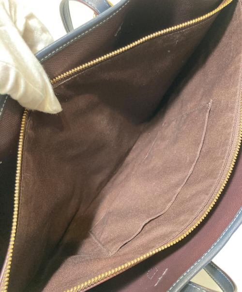 COACH（コーチ）COACH (コーチ) モリー トートバッグ ネイビーの古着・服飾アイテム