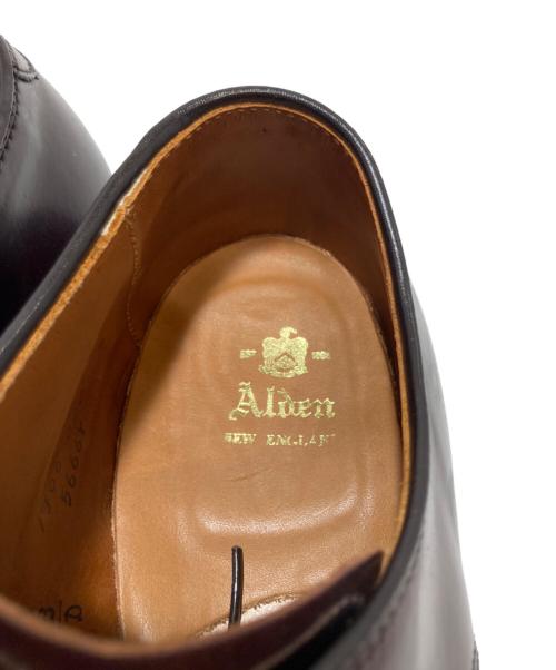 Alden（オールデン）ALDEN (オールデン) ビジネスシューズ ブラウン サイズ:8Ｄの古着・服飾アイテム