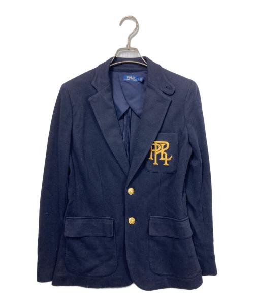 POLO RALPH LAUREN（ポロ・ラルフローレン）POLO RALPH LAUREN (ポロ・ラルフローレン) テーラードジャケット ネイビー サイズ:2の古着・服飾アイテム