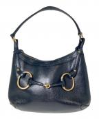 GUCCIグッチ）の古着「ホースビットワンショルダーバッグ」｜ブラック