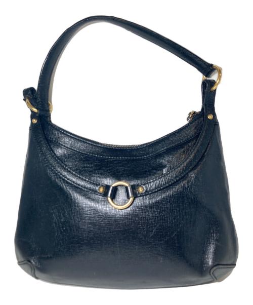 GUCCI（グッチ）GUCCI (グッチ) ホースビットワンショルダーバッグ ブラックの古着・服飾アイテム