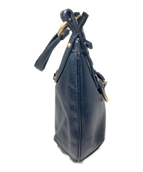 GUCCI（グッチ）GUCCI (グッチ) ホースビットワンショルダーバッグ ブラックの古着・服飾アイテム