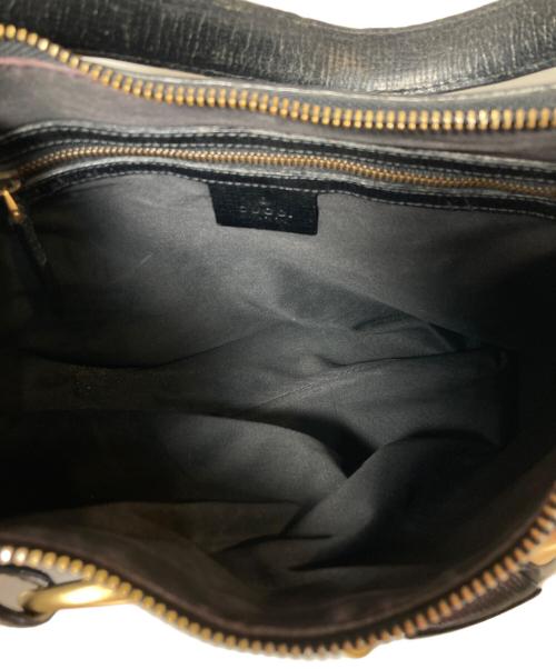 GUCCI（グッチ）GUCCI (グッチ) ホースビットワンショルダーバッグ ブラックの古着・服飾アイテム