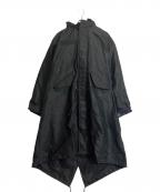 MAISON SPECIALメゾンスペシャル）の古着「Prime-Over M-65 Mods Coat」｜ブラック
