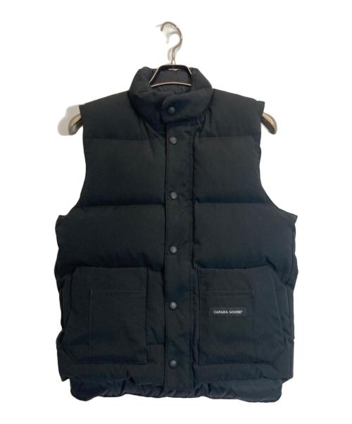 CANADA GOOSE（カナダグース）CANADA GOOSE (カナダグース) ダウンベスト ブラック サイズ:XSの古着・服飾アイテム