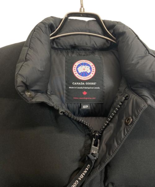 CANADA GOOSE（カナダグース）CANADA GOOSE (カナダグース) ダウンベスト ブラック サイズ:XSの古着・服飾アイテム