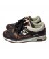 NEW BALANCE (ニューバランス) スニーカー ブラウン サイズ:UK8　1/2：13000円