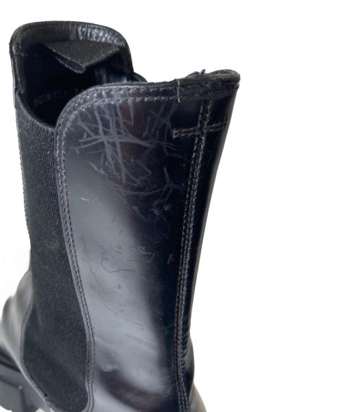 PRADA（プラダ）PRADA (プラダ) モノリスチェルシーブーツ ブラック サイズ:24.5の古着・服飾アイテム