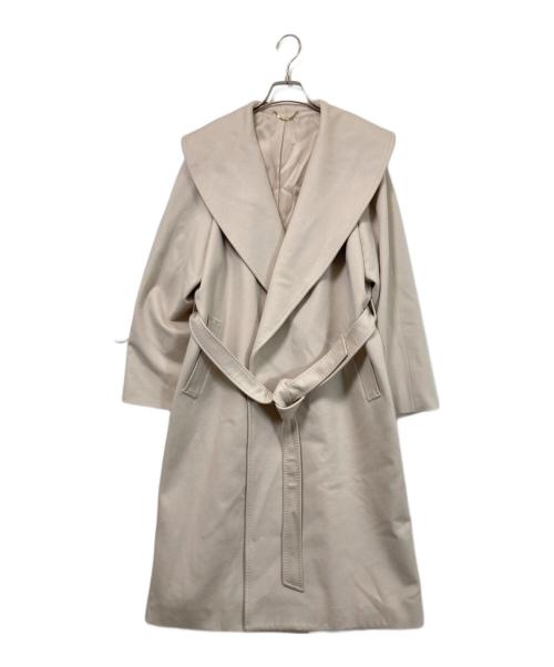 23区（ニジュウサンク）23区 (ニジュウサンク) LORO PIANA (ロロピアーナ) コート アイボリー サイズ:Mの古着・服飾アイテム