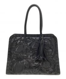 Carving Tribes（カービングトライブス）の古着「ハンドバッグ」｜ブラック