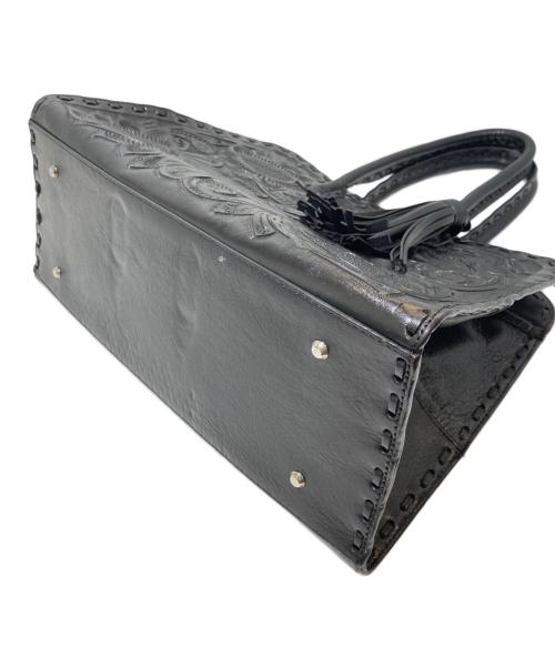 Carving Tribes（カービングトライブス）CARVING TRIBES (カービングトライブス) ハンドバッグ ブラックの古着・服飾アイテム