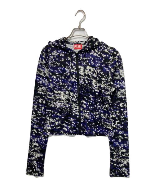 DIESEL（ディーゼル）DIESEL (ディーゼル) パーカー パープル サイズ:Lの古着・服飾アイテム