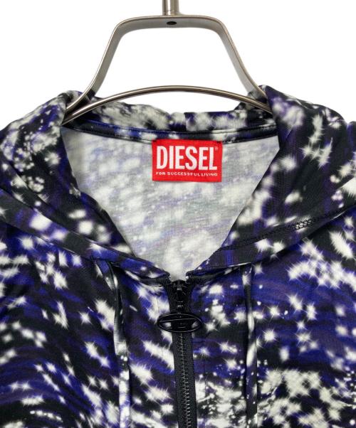 DIESEL（ディーゼル）DIESEL (ディーゼル) パーカー パープル サイズ:Lの古着・服飾アイテム