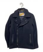 Schottショット）の古着「メルトンライダースジャケット」｜ブラック