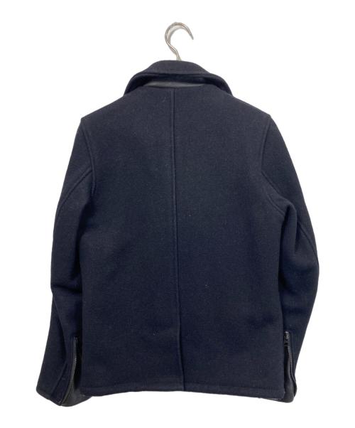 Schott（ショット）Schott (ショット) メルトンライダースジャケット ブラック サイズ:Mの古着・服飾アイテム