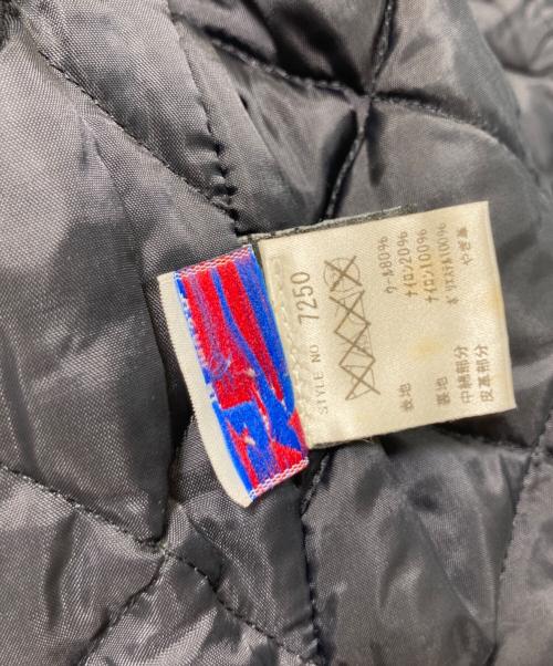 Schott（ショット）Schott (ショット) メルトンライダースジャケット ブラック サイズ:Mの古着・服飾アイテム