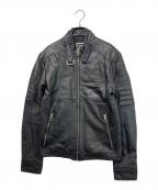 G-STAR RAWジースターロゥ）の古着「カウレザージャケット」｜ブラック