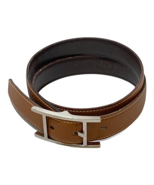 HERMES（エルメス）HERMES (エルメス) リバーシブルベルト ブラウンの古着・服飾アイテム