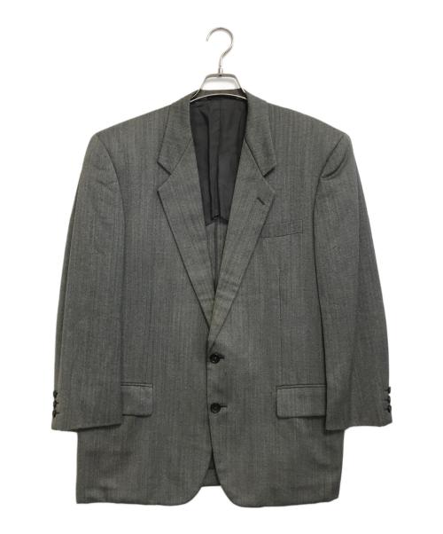 COMME des GARCONS HOMME DEUX（コムデギャルソン オム ドゥ）COMME des GARCONS HOMME DEUX (コムデギャルソン オム ドゥ) テーラードジャケット グレー サイズ:Lの古着・服飾アイテム