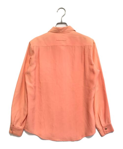 Jean Paul GAULTIER CLASSIQUE（ジャンポールゴルチエクラシック）Jean Paul GAULTIER CLASSIQUE (ジャンポールゴルチエクラシック) 丸襟オープンカラーシャツ ピンク サイズ:40の古着・服飾アイテム