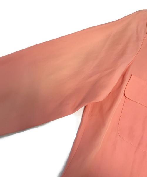 Jean Paul GAULTIER CLASSIQUE（ジャンポールゴルチエクラシック）Jean Paul GAULTIER CLASSIQUE (ジャンポールゴルチエクラシック) 丸襟オープンカラーシャツ ピンク サイズ:40の古着・服飾アイテム