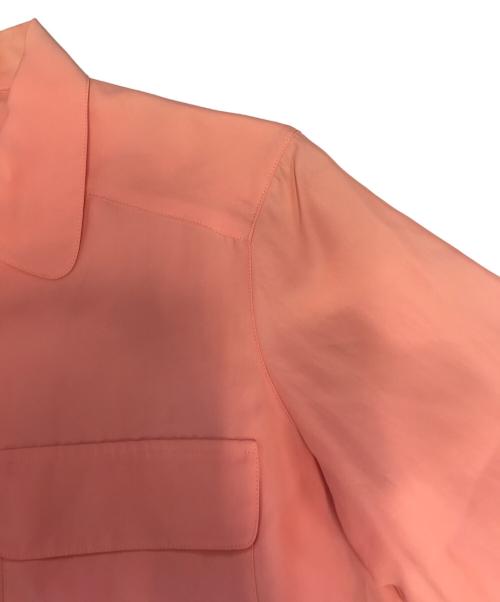 Jean Paul GAULTIER CLASSIQUE（ジャンポールゴルチエクラシック）Jean Paul GAULTIER CLASSIQUE (ジャンポールゴルチエクラシック) 丸襟オープンカラーシャツ ピンク サイズ:40の古着・服飾アイテム