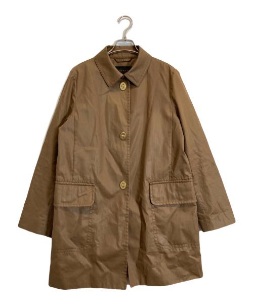 COACH（コーチ）COACH (コーチ) ターンロックステンカラーコート ベージュ サイズ:Sの古着・服飾アイテム