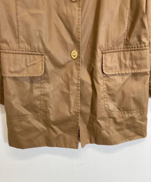 COACH（コーチ）COACH (コーチ) ターンロックステンカラーコート ベージュ サイズ:Sの古着・服飾アイテム