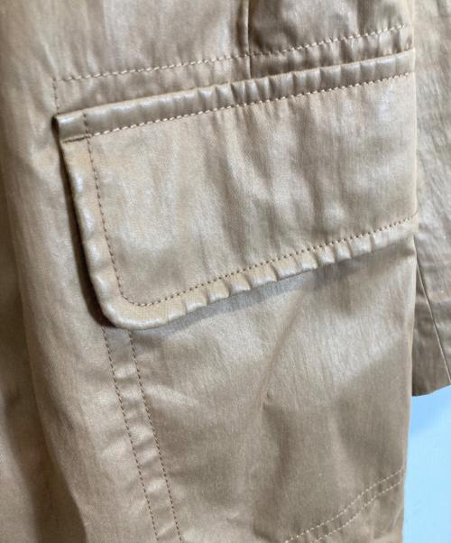 COACH（コーチ）COACH (コーチ) ターンロックステンカラーコート ベージュ サイズ:Sの古着・服飾アイテム