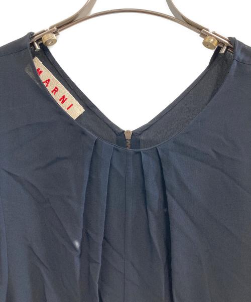 MARNI（マルニ）MARNI (マルニ) ワンピース ネイビー サイズ:Mの古着・服飾アイテム