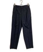 COMME des GARCONS HOMMEコムデギャルソン オム）の古着「スラックス」｜ネイビー