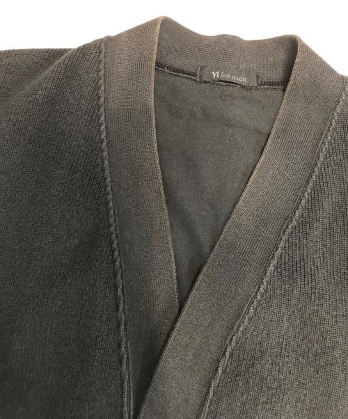 Y's for men（ワイズフォーメン）Y's for men (ワイズフォーメン) コットンカーディガン ブラック サイズ:表記なしの古着・服飾アイテム