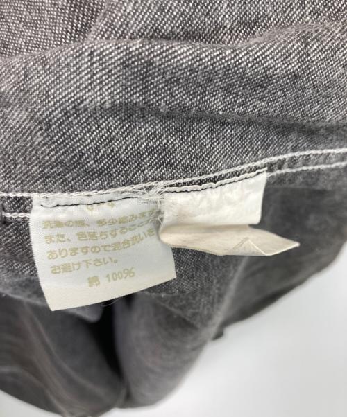 COMME des GARCONS HOMME（コムデギャルソン オム）COMME des GARCONS HOMME (コムデギャルソン オム) デニムシャツ ブラック サイズ:記載なしの古着・服飾アイテム