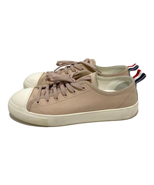 MONCLER（モンクレール）MONCLER (モンクレール) LINDAローカットスニーカー ピンク サイズ:39の古着・服飾アイテム