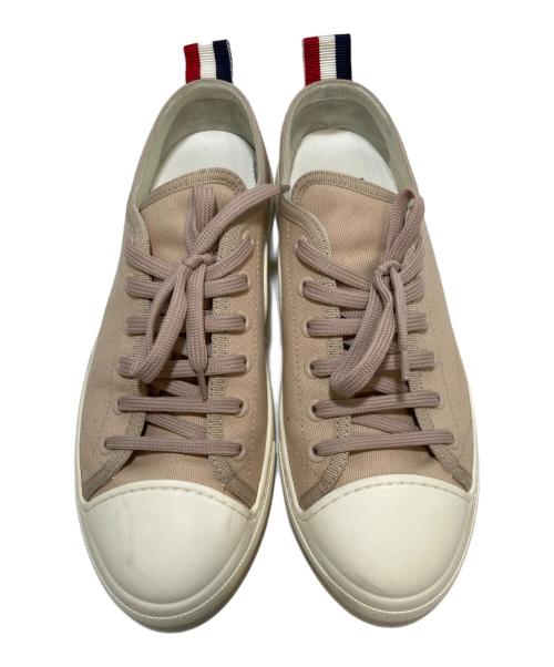 MONCLER（モンクレール）MONCLER (モンクレール) LINDAローカットスニーカー ピンク サイズ:39の古着・服飾アイテム