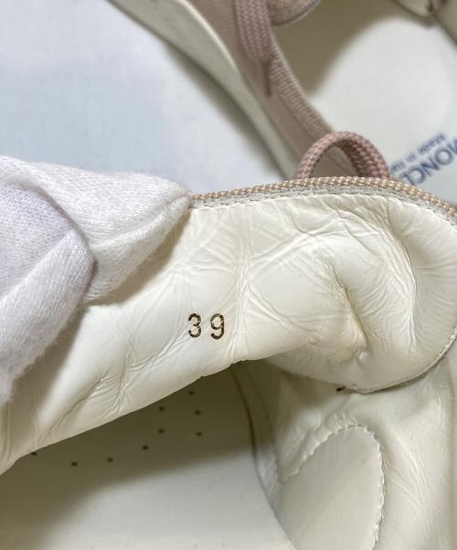 MONCLER（モンクレール）MONCLER (モンクレール) LINDAローカットスニーカー ピンク サイズ:39の古着・服飾アイテム