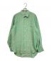 HEUGN（ユーゲン）の古着「リネンシャツ」｜黄緑