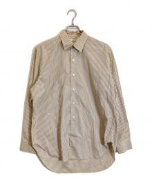 HEUGN（ユーゲン）の古着「シャツ」｜ネイビー×イエロー