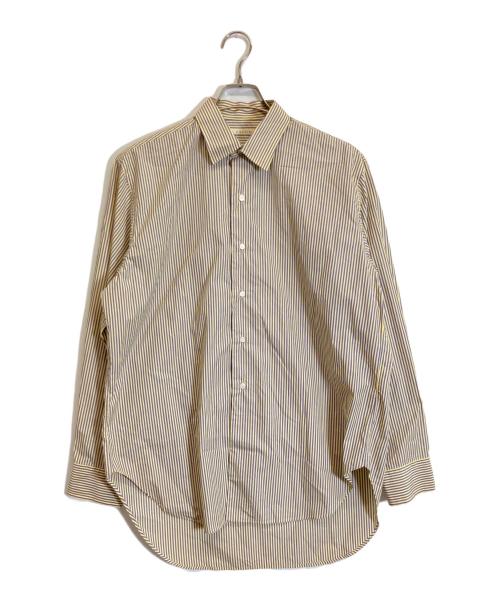 HEUGN（ユーゲン）HEUGN (ユーゲン) シャツ ネイビー×イエロー サイズ:SIZE 2の古着・服飾アイテム