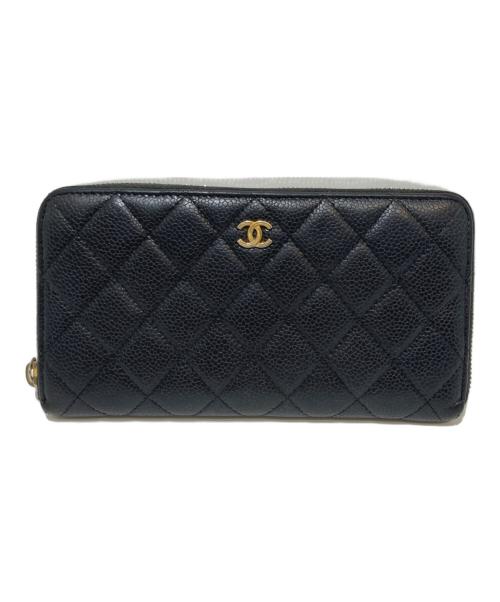 CHANEL（シャネル）CHANEL (シャネル) 長財布 ブラックの古着・服飾アイテム