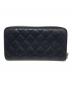 CHANEL (シャネル) 長財布 ブラック：45000円