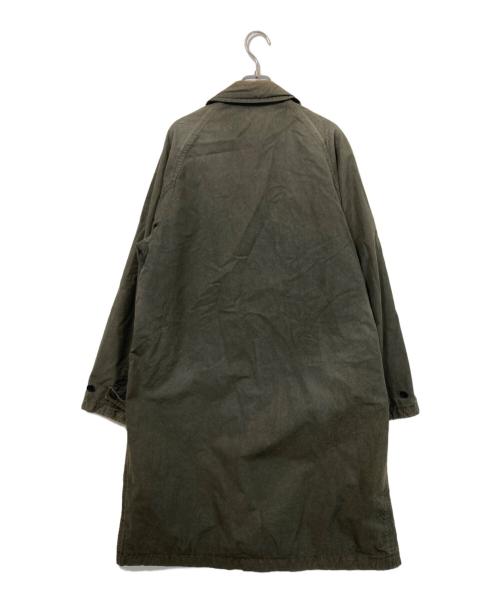nestrobe confect（ネストローブ コンフェクト）nestrobe confect (ネストローブ コンフェクト) スーピマコットンステンカラーコート カーキ サイズ:3の古着・服飾アイテム